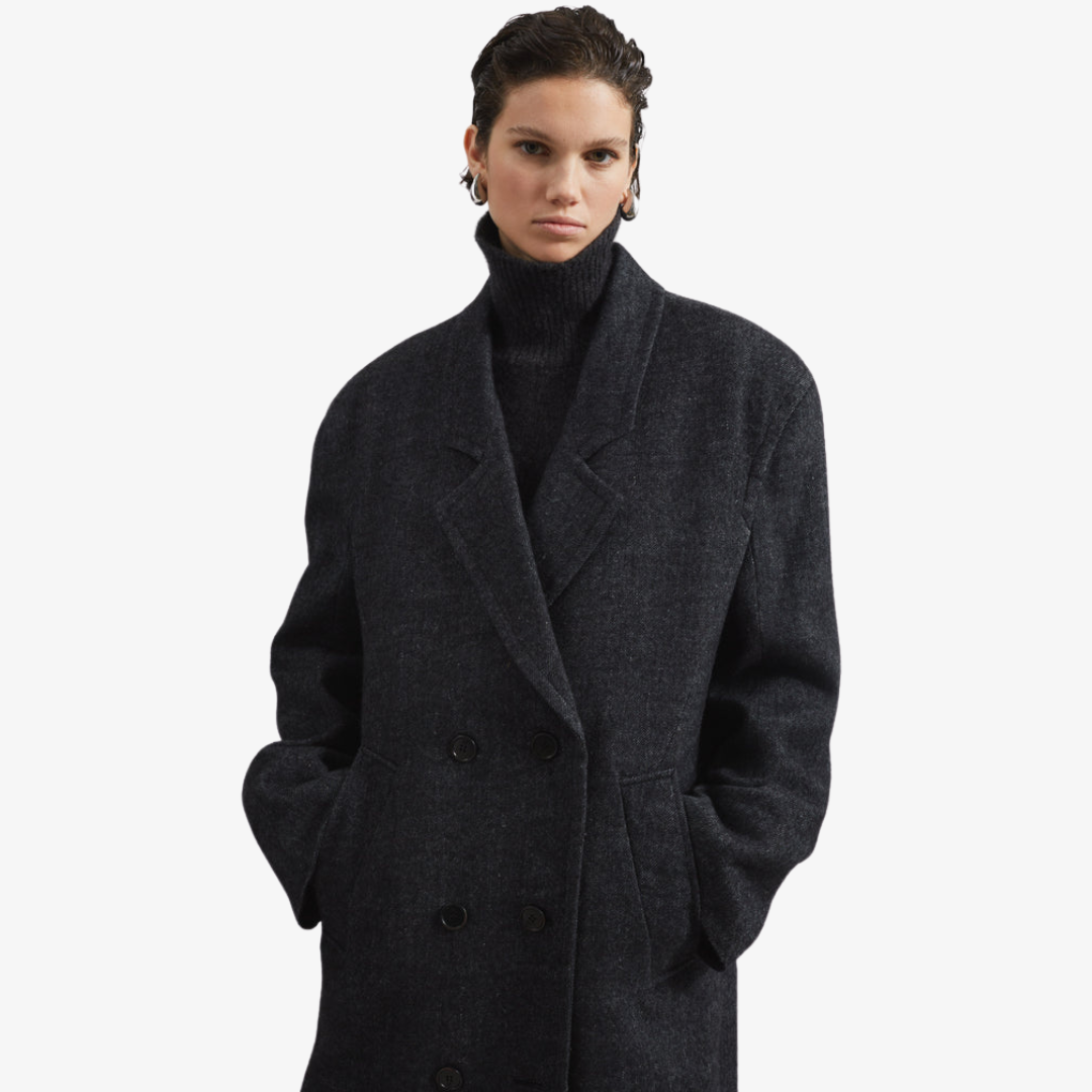 LOW CLASSIC WOOL OVERSIZED COAT