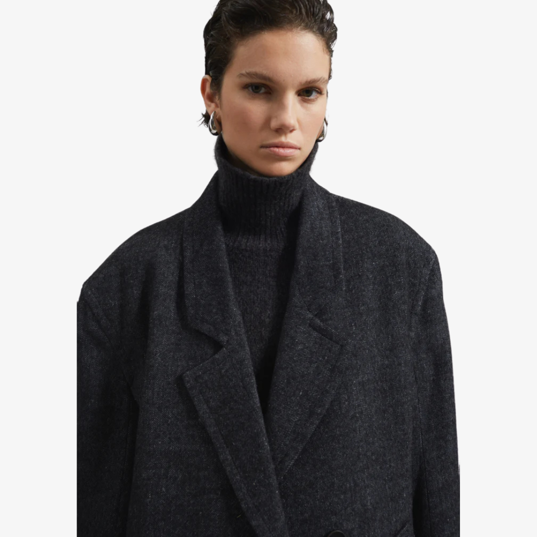LOW CLASSIC WOOL OVERSIZED COAT