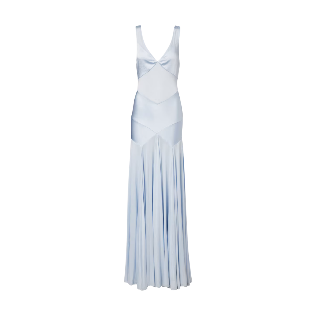 SELF PORTRAIT 250 SATIN MAXI DRESS – Daniella TLV