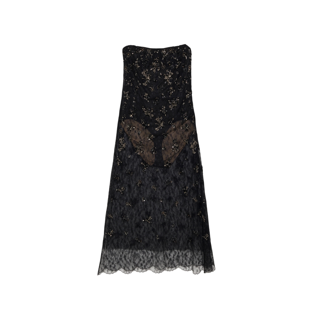 blue floral print lace up back twist detail midi dress Veda Strappy Back Ruffle Midi Dress Floral Blue