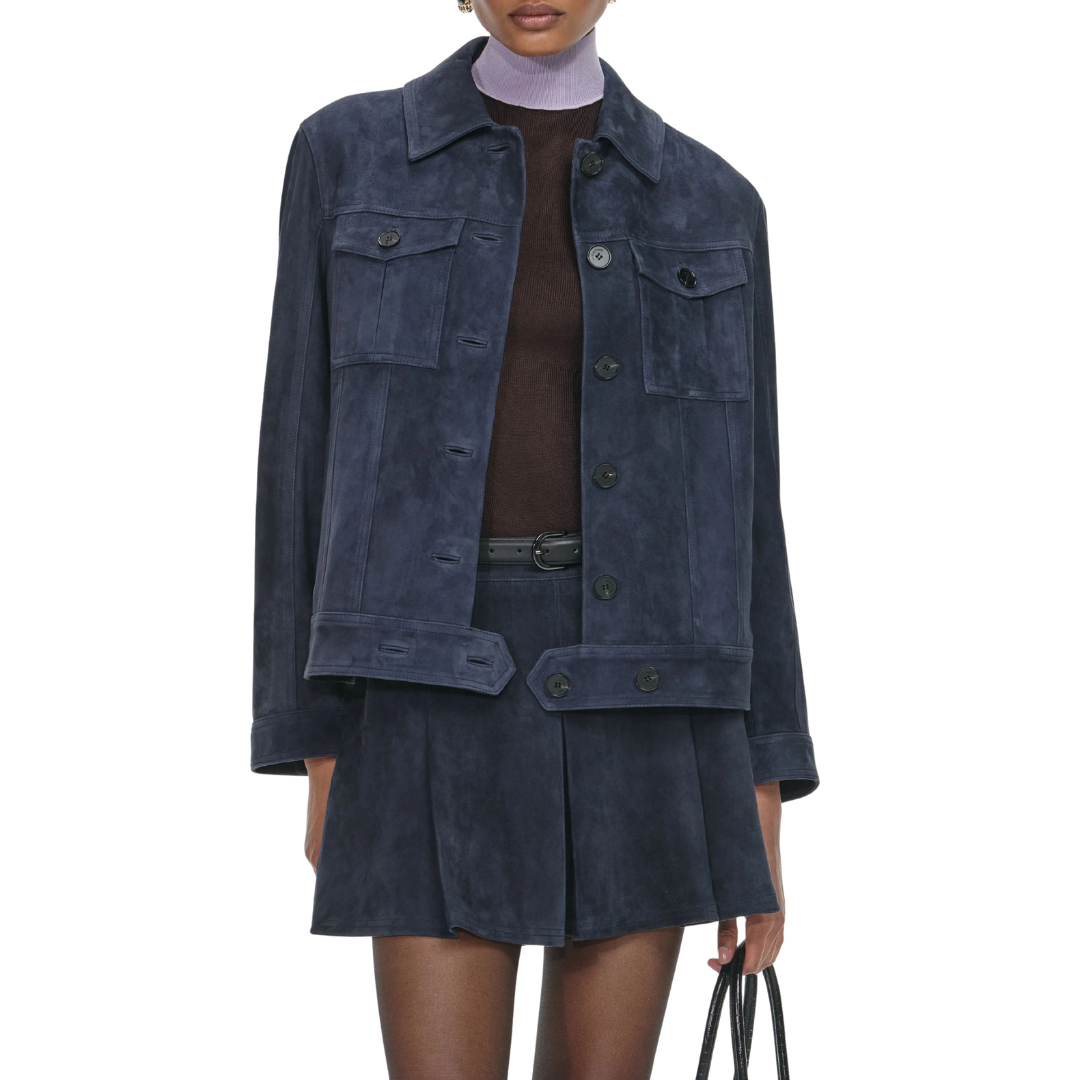 SELF PORTRAIT 038J SUEDE JACKET