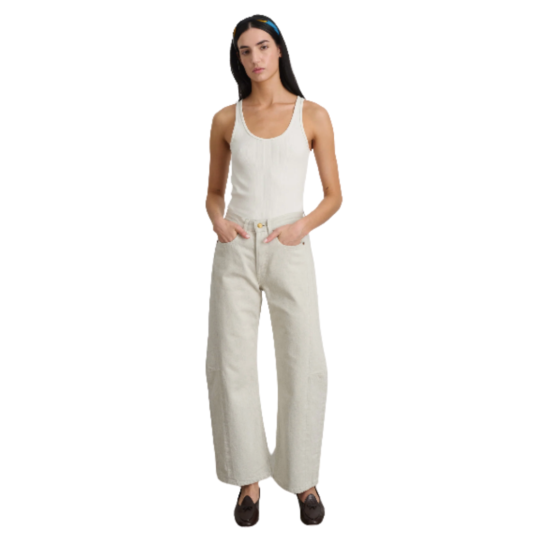 B SIDES SLIM LASSO CLAIRE RINSE