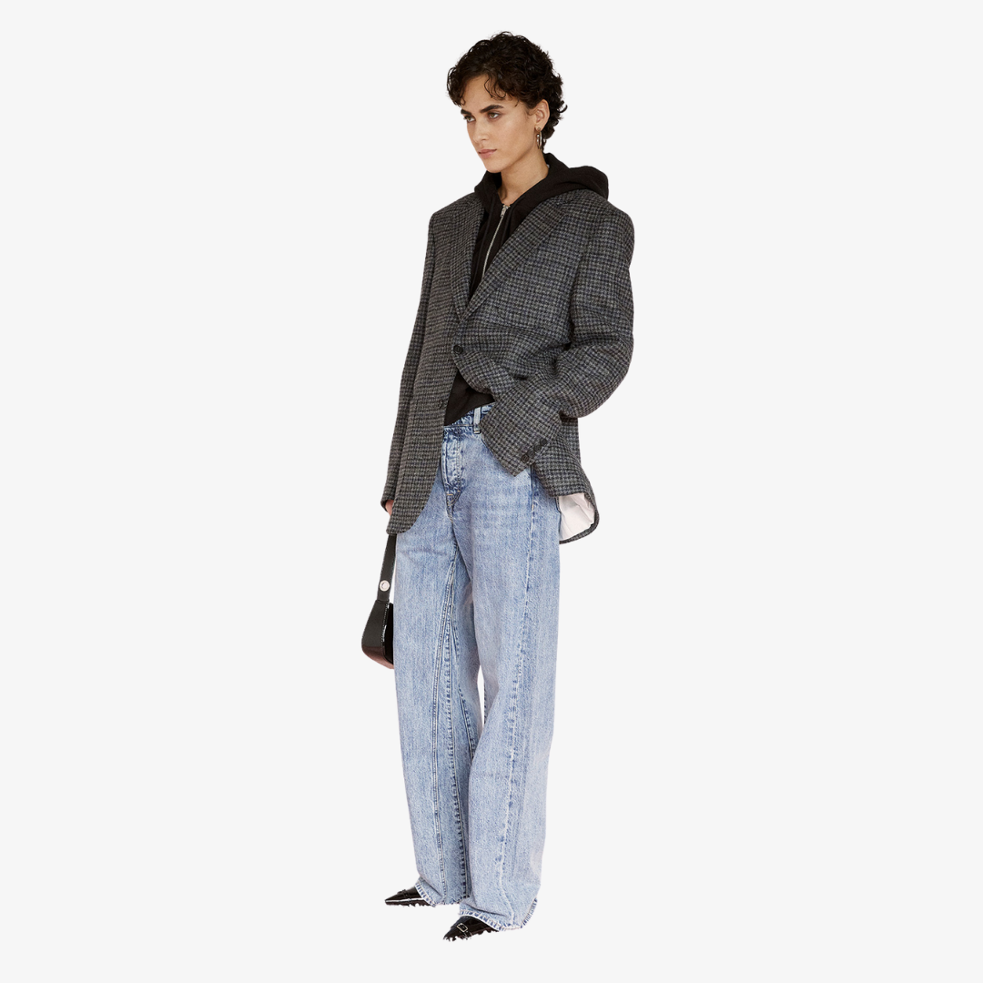 LOW CLASSIC LC ZIP-UP HOODIE