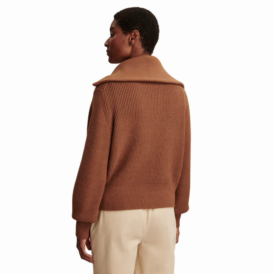VARLEY MAURA HALF ZIP RIB