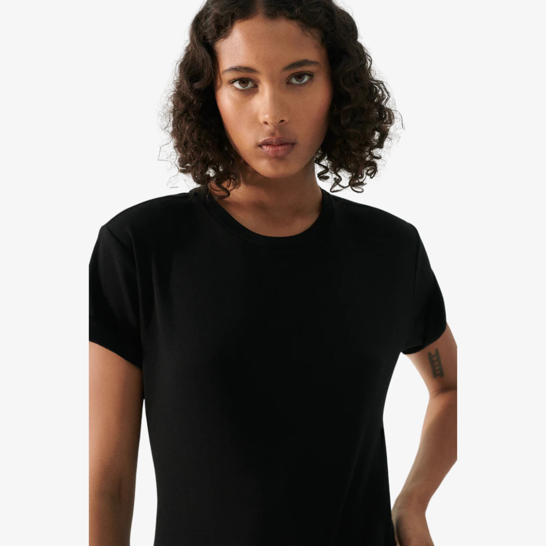 SILK LAUNDRY BODYSUIT TEE