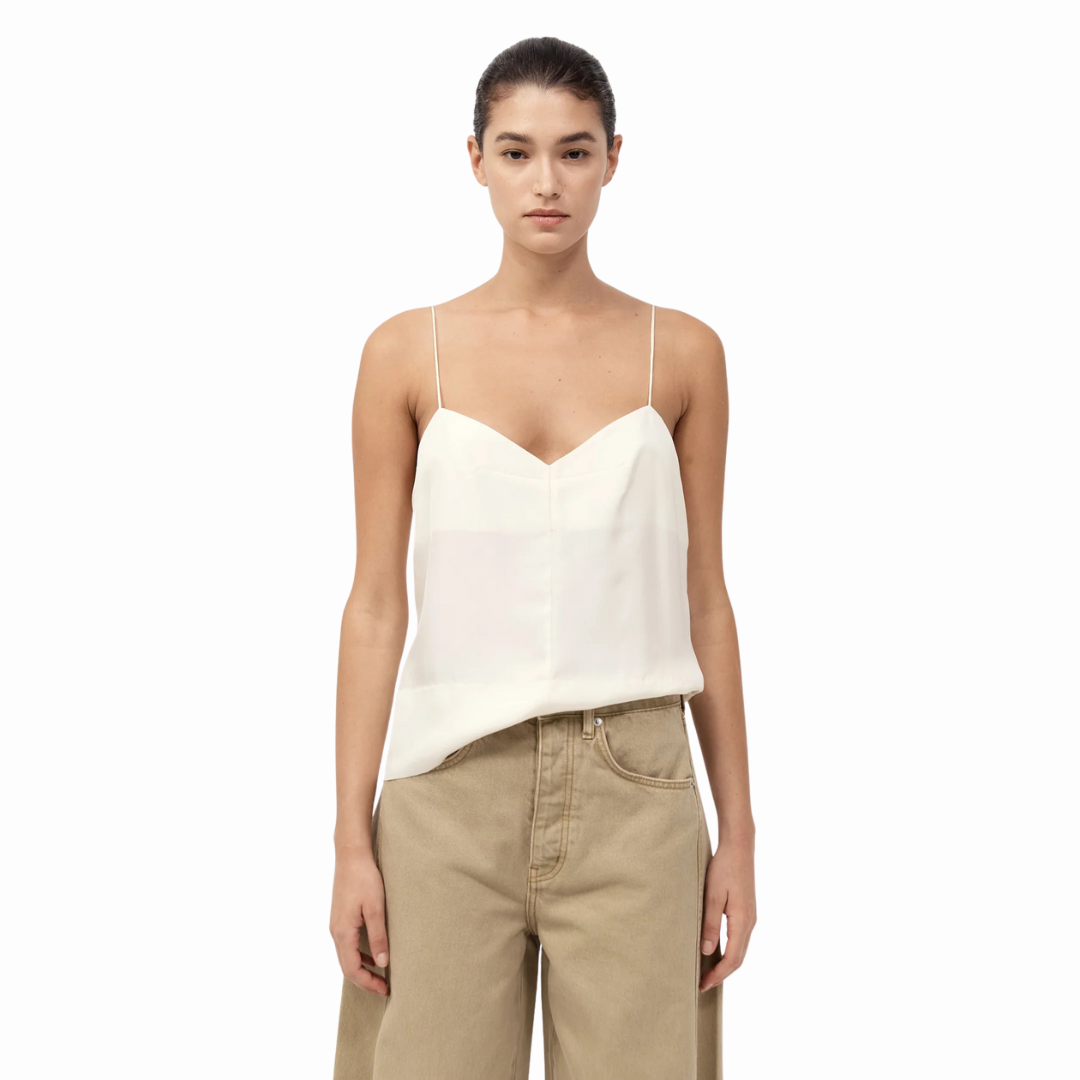 ST AGNI SILK TWILL CAMI