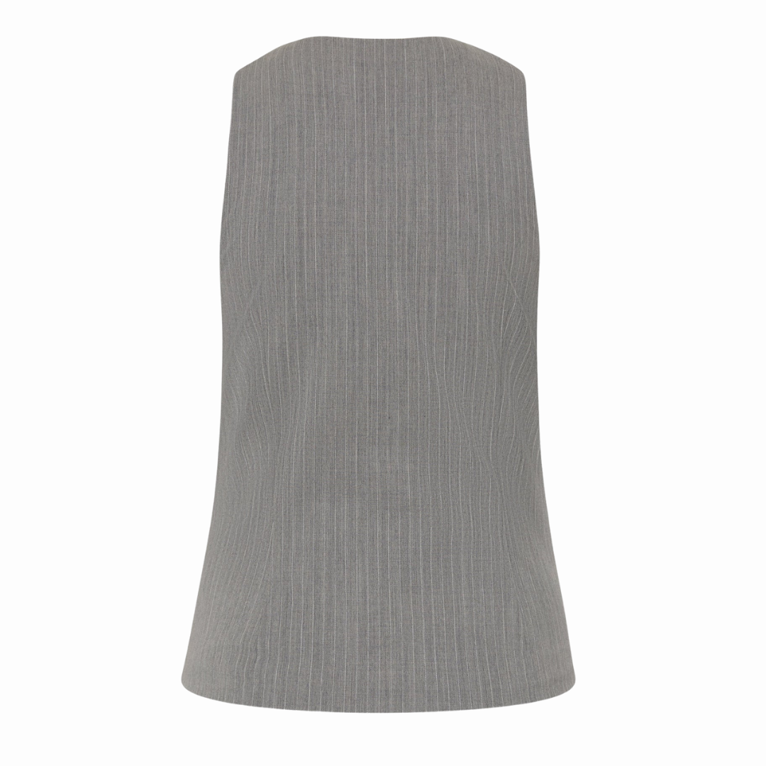 ST AGNI PINSTRIPE VEST
