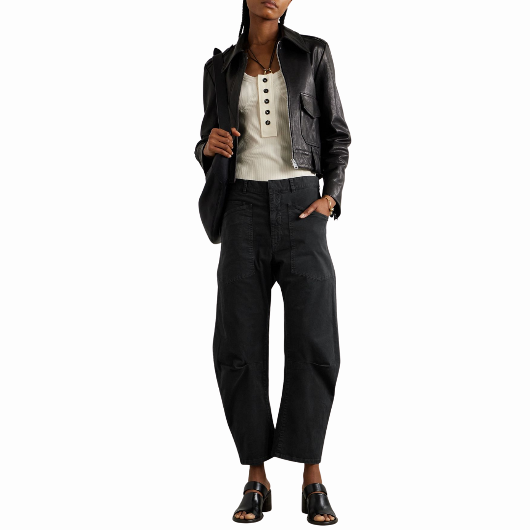 NILI LOTAN SHON CARBON PANTS