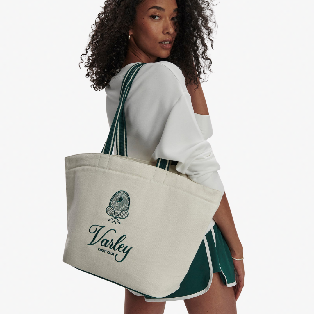 VARLEY ROBINSON CANVAS CLUB TOTE