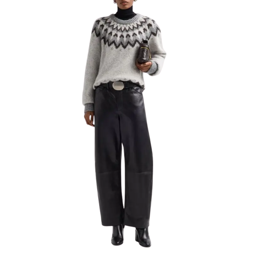 LINI LOTAN ALAN FAIR ISLE SWEATER
