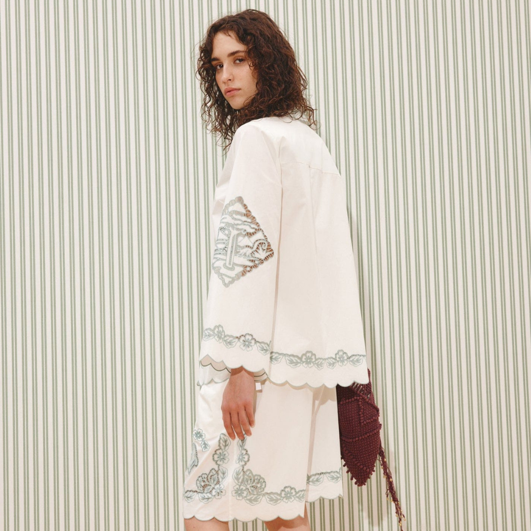ALEMAIS LOUIE EMBROIDERD SHIRT