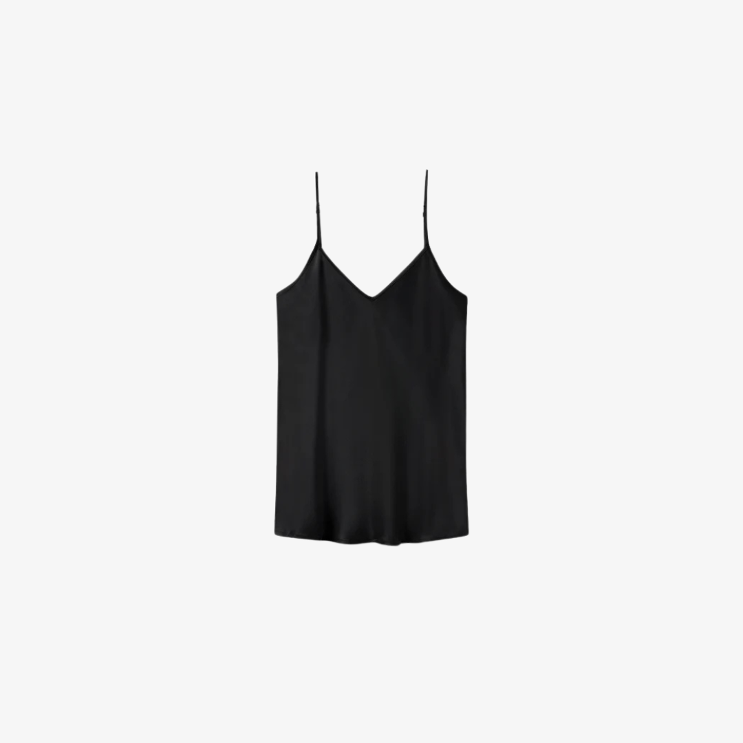 SILK LAUNDRY BIAS CUT CAMI