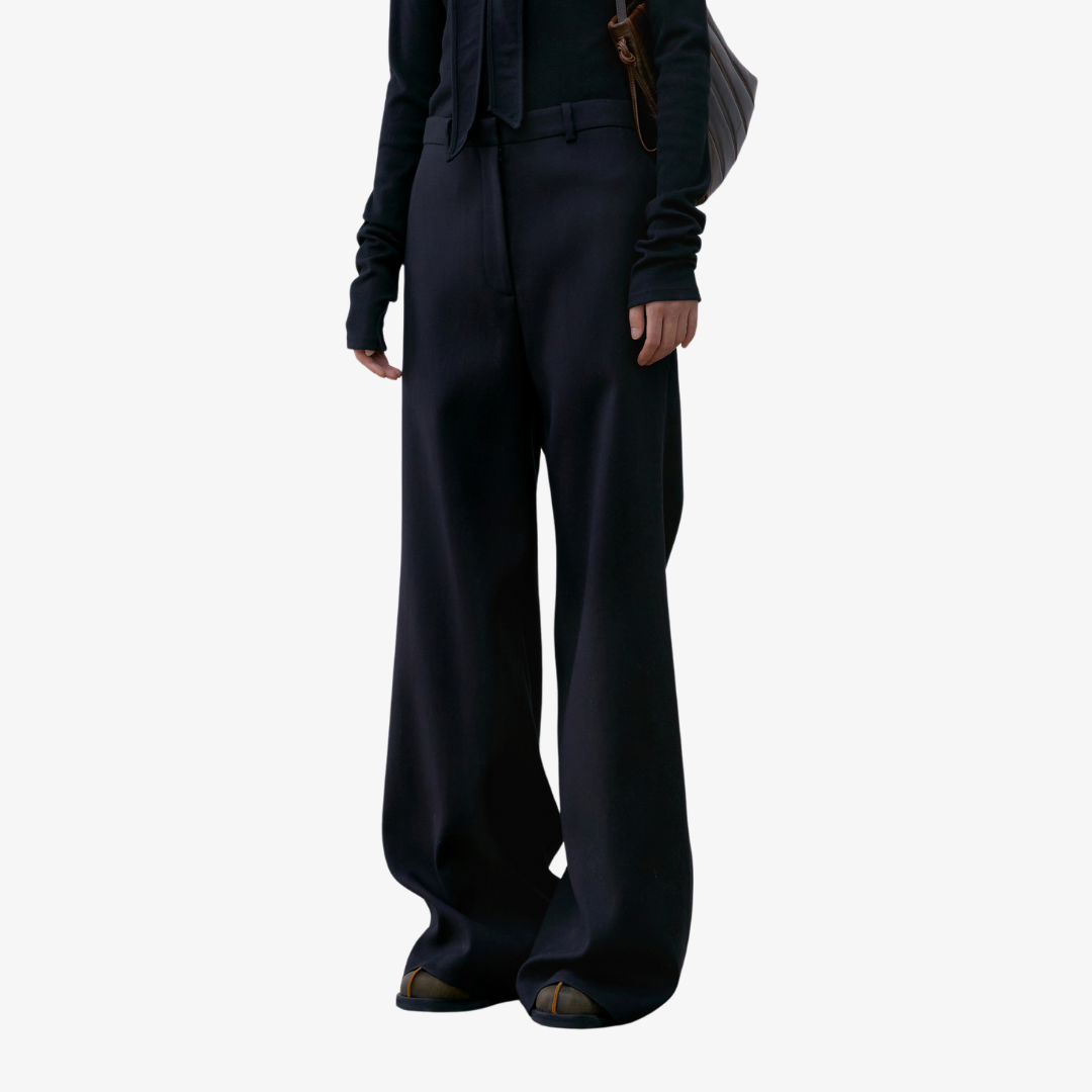 LOW CLASSIC WIDE WOOL TROUSER