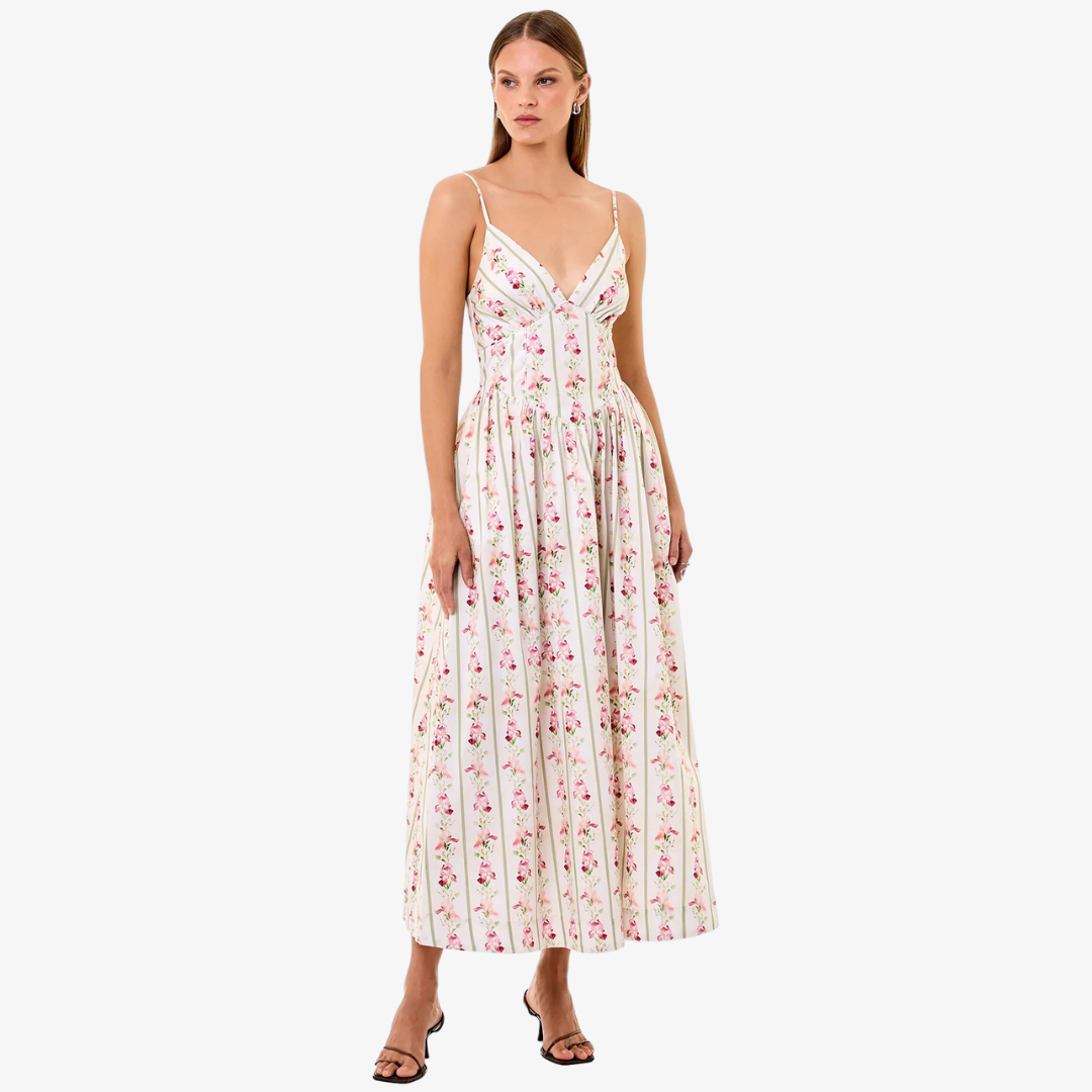 NICHOLAS BECKER PRINCESS MIDI DRESS