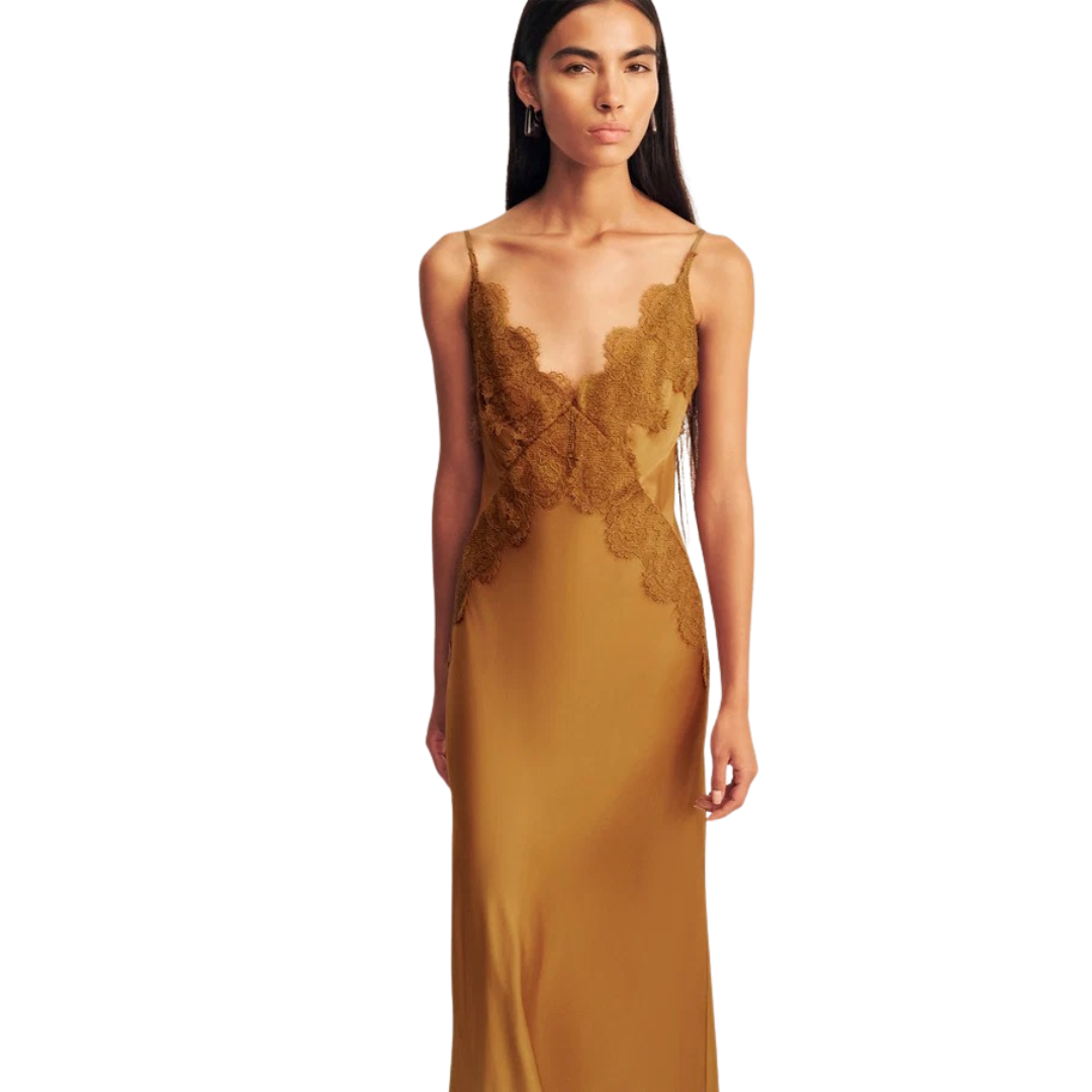 SHONA JOY SIMONA LACE MAXI DRESS