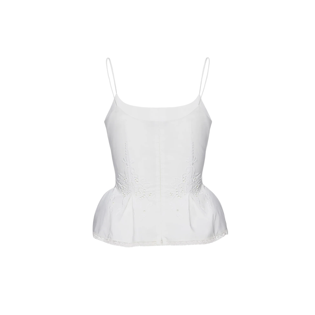 MAGDA BUTRYM TOP 02 WHITE