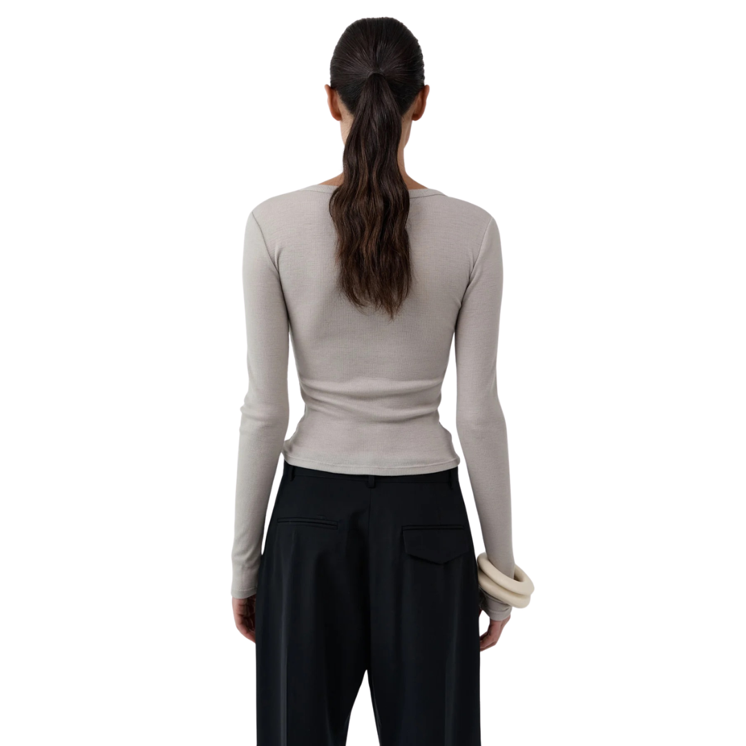 ST AGNI BABY WOOL LONG TEE