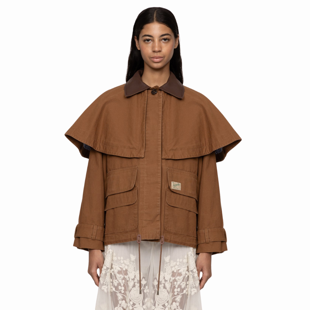 SEA NY CAROLYN WORKWEAR CAPE JACKET