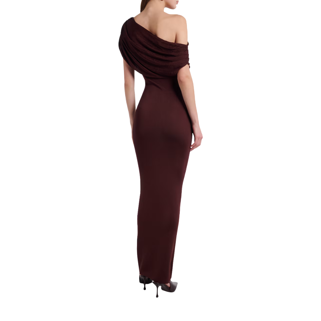 SELF PORTRAIT 108-M-BR MIDI DRESS