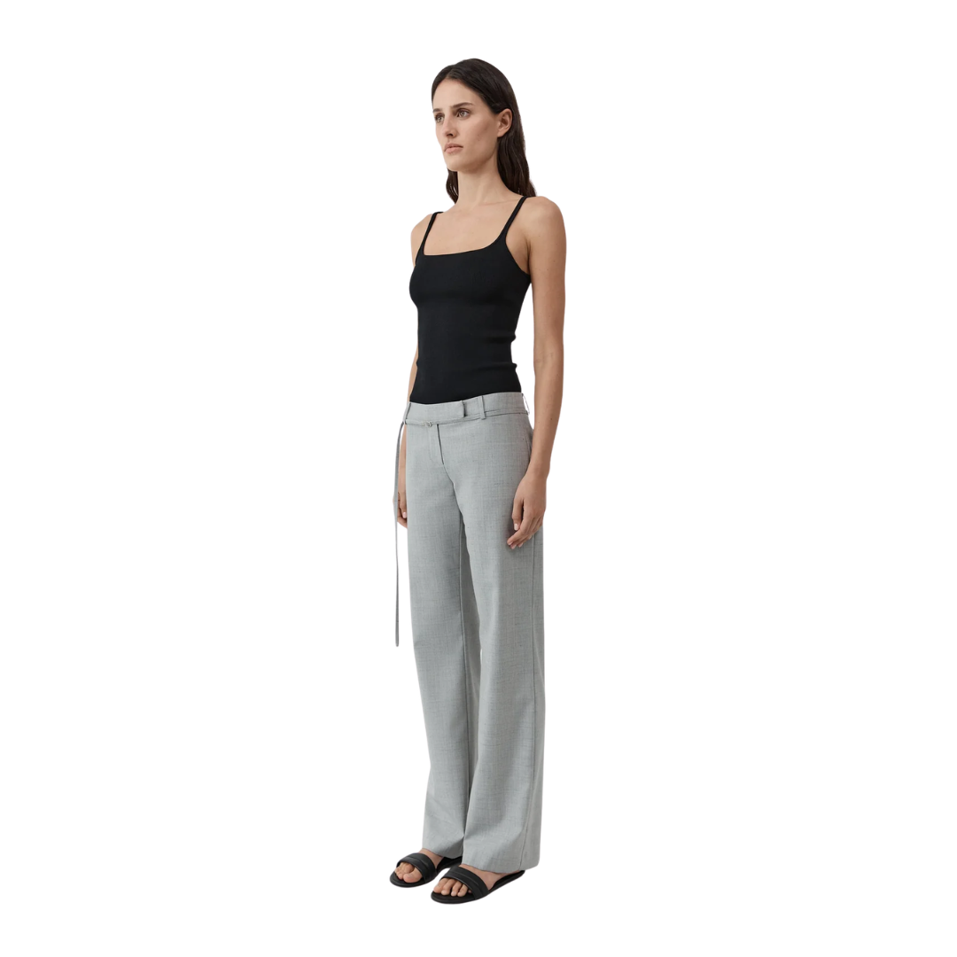 ST AGNI SLIM SQUERE KNIT TANK