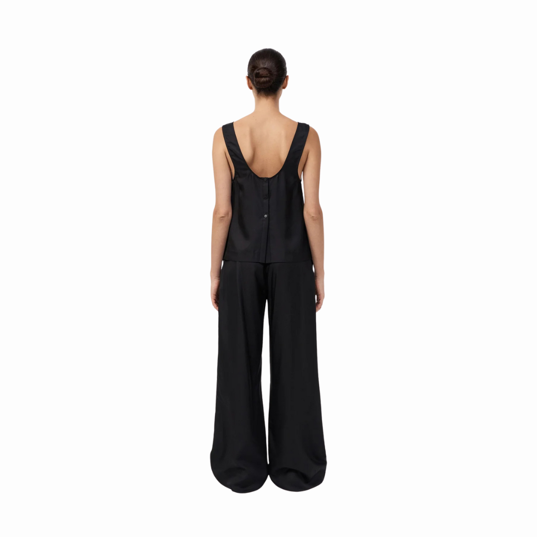 ST AGNI SILK TWILL PANTS