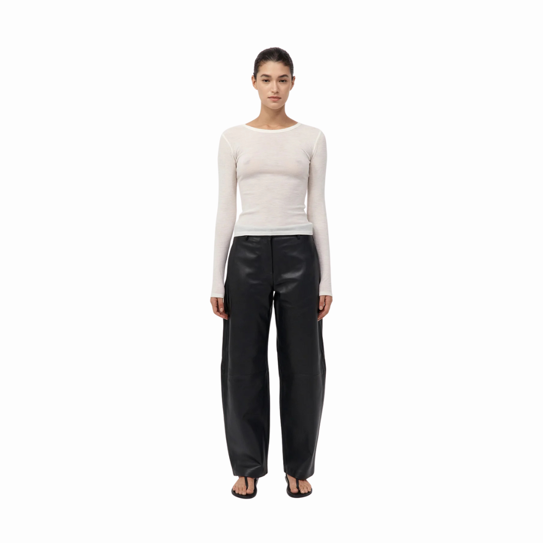 ST AGNI BABY WOOL LONG TEE