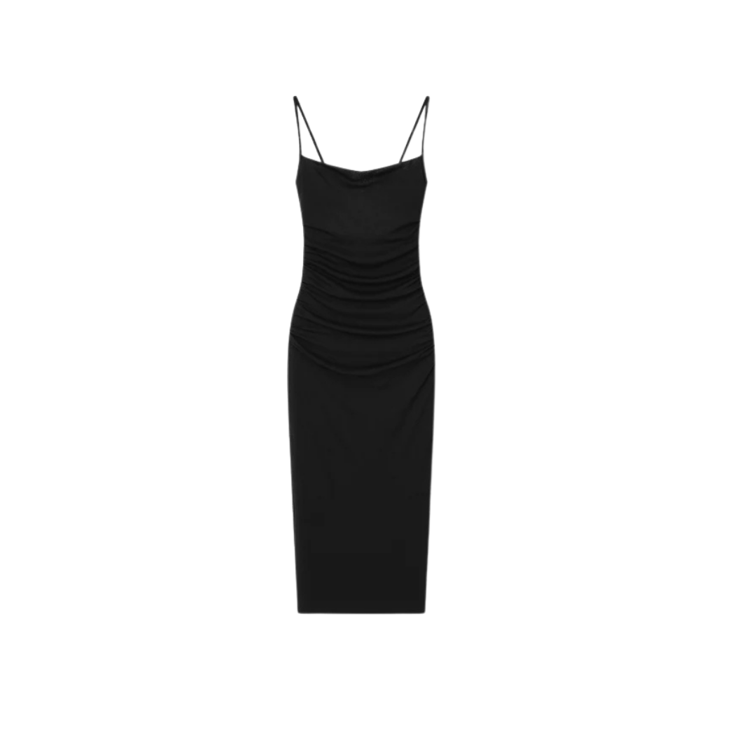 NANUSHKA ALEXA MESH MIDI DRESS