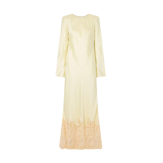 SELF PORTRAIT 046X LACE MAXI DRESS
