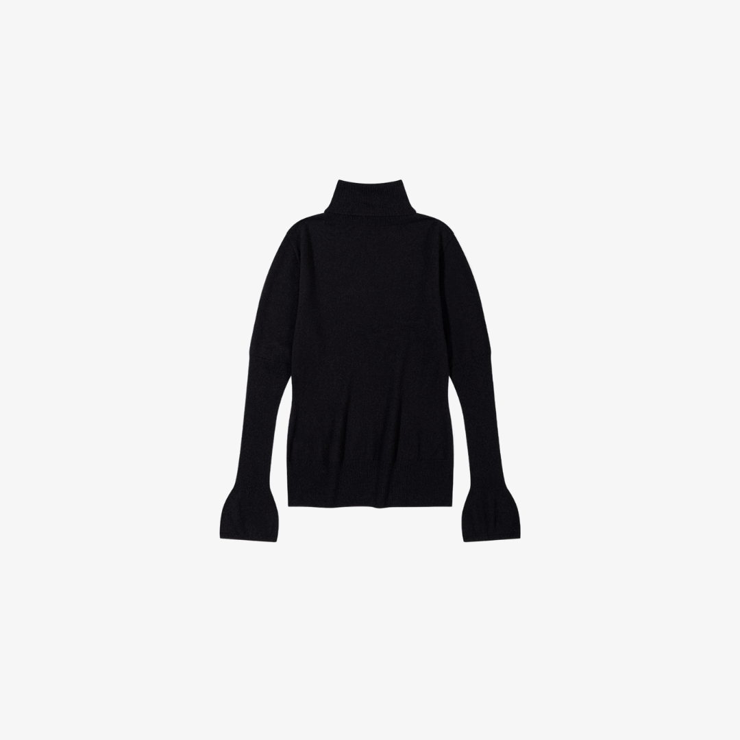 LOW CLASSIC CASHMERE PUFF SLEEV TOP
