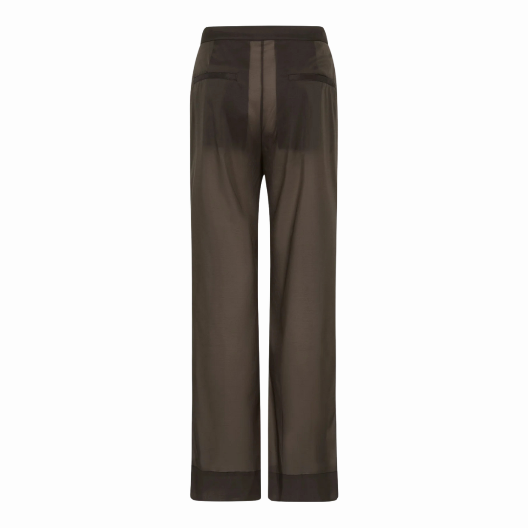 ST AGNI SILK TRANSPARENT PANTS