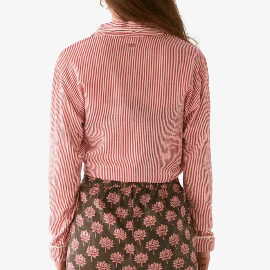 MAISON HOTEL DODO STRIPED BLOUSE
