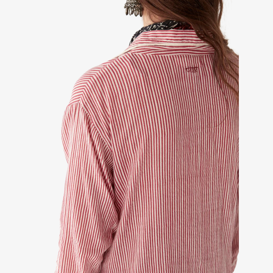 MAISON HOTEL DODO STRIPED BLOUSE