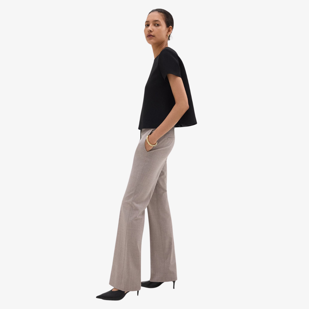 THEORY FLARED PANTS