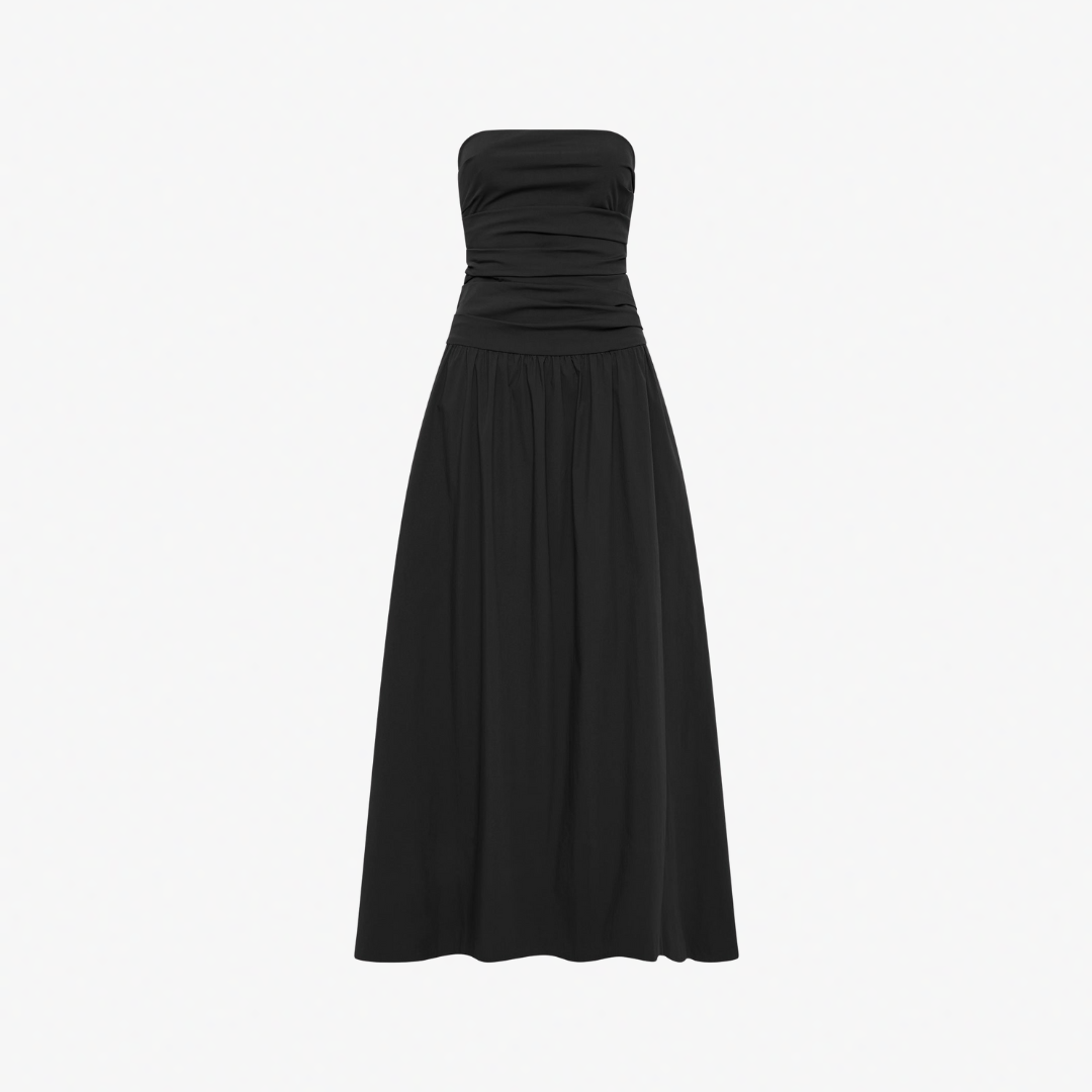 ST AGNI 901 STRAPLESS TIE BACK DRES