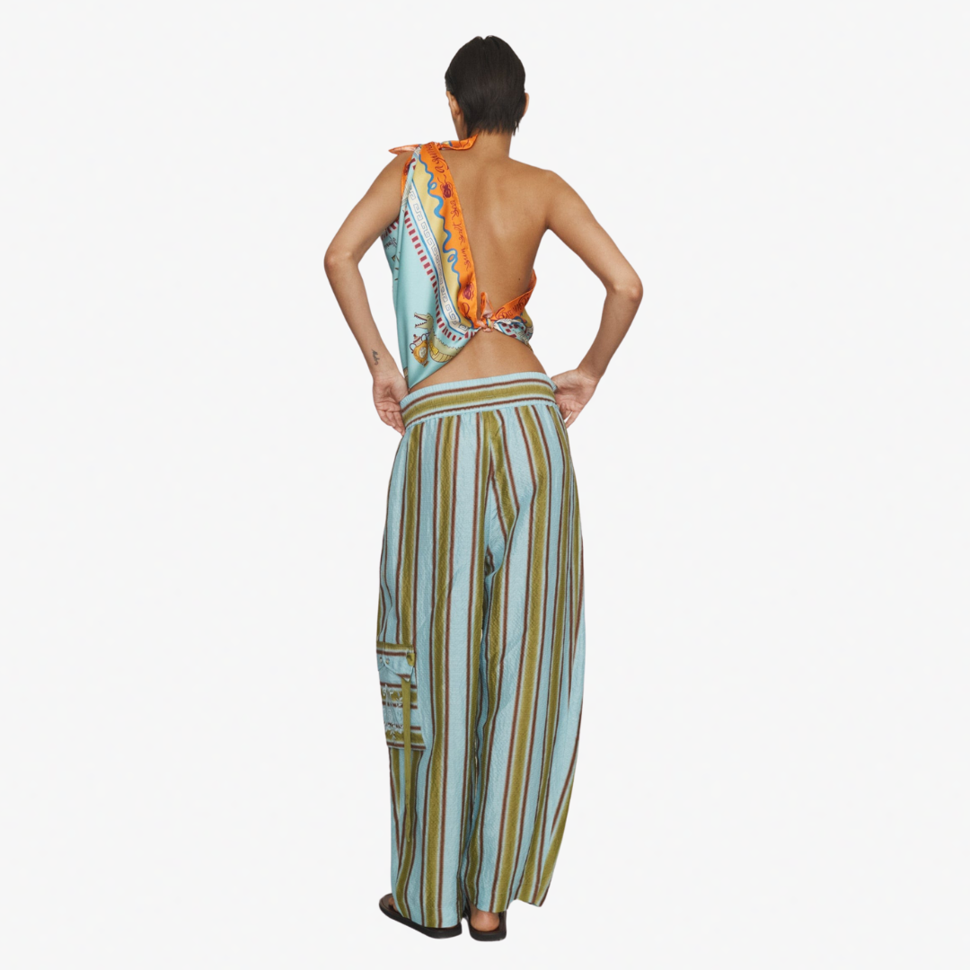 ALEMAIS SURREALIST SUMMER SILK SCAR