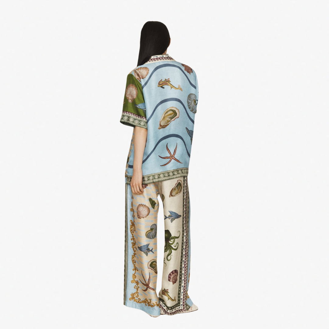 ALEMAIS BATH HOUSE SILK SHIRT