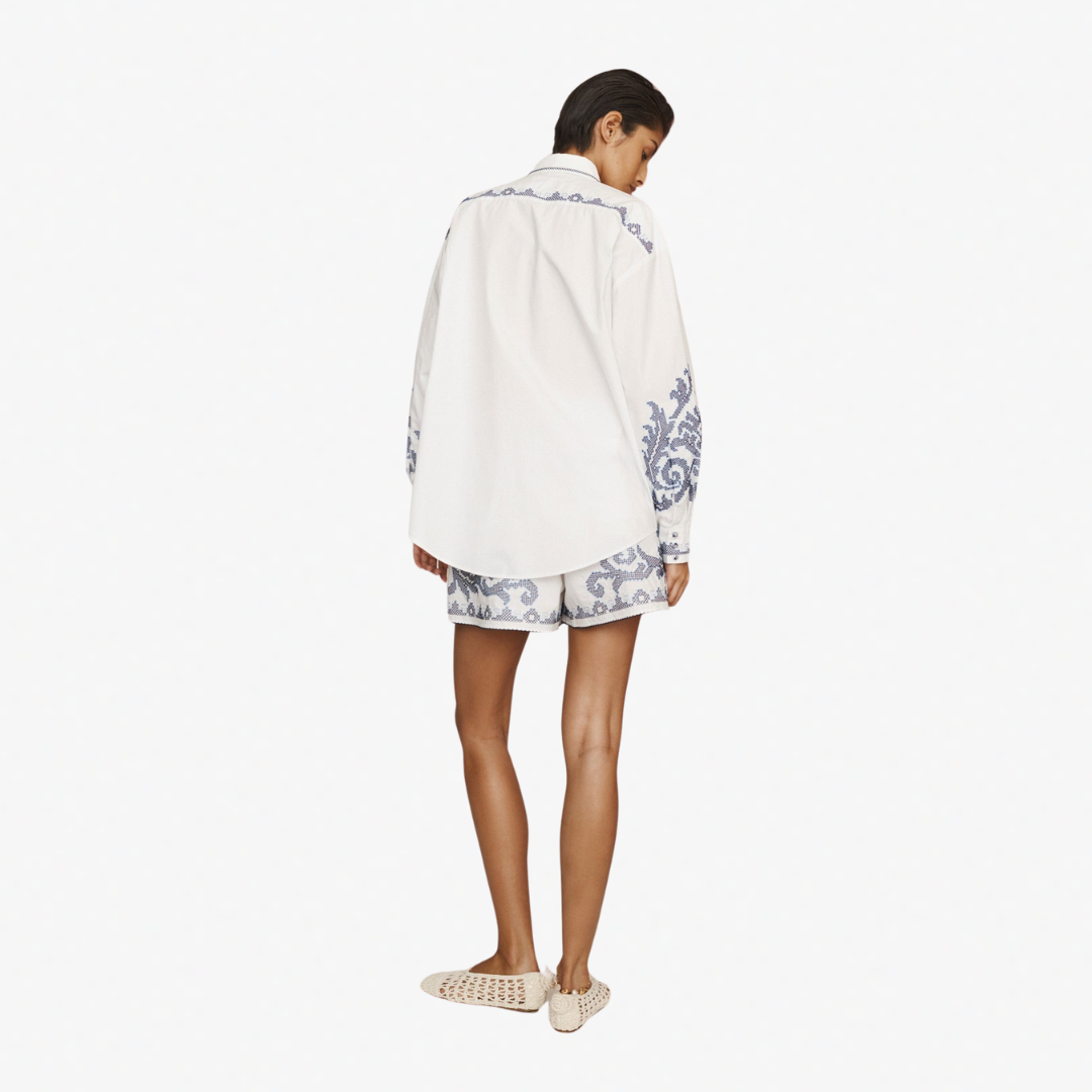 ALEMAIS HAZEL EMBROIDERED SHIRT