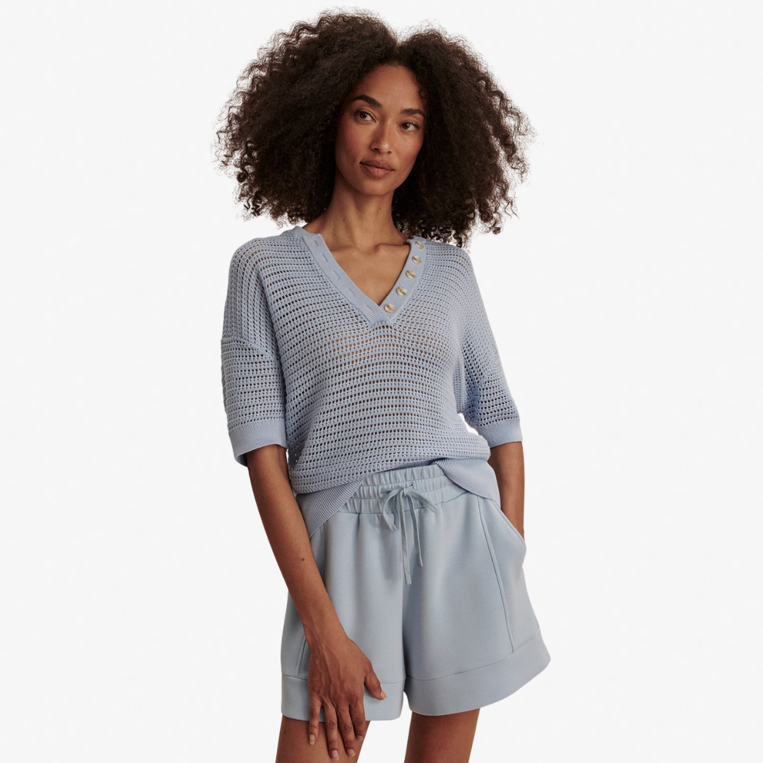 VARLEY ATRIUM SHORTS LIGHT BLUE