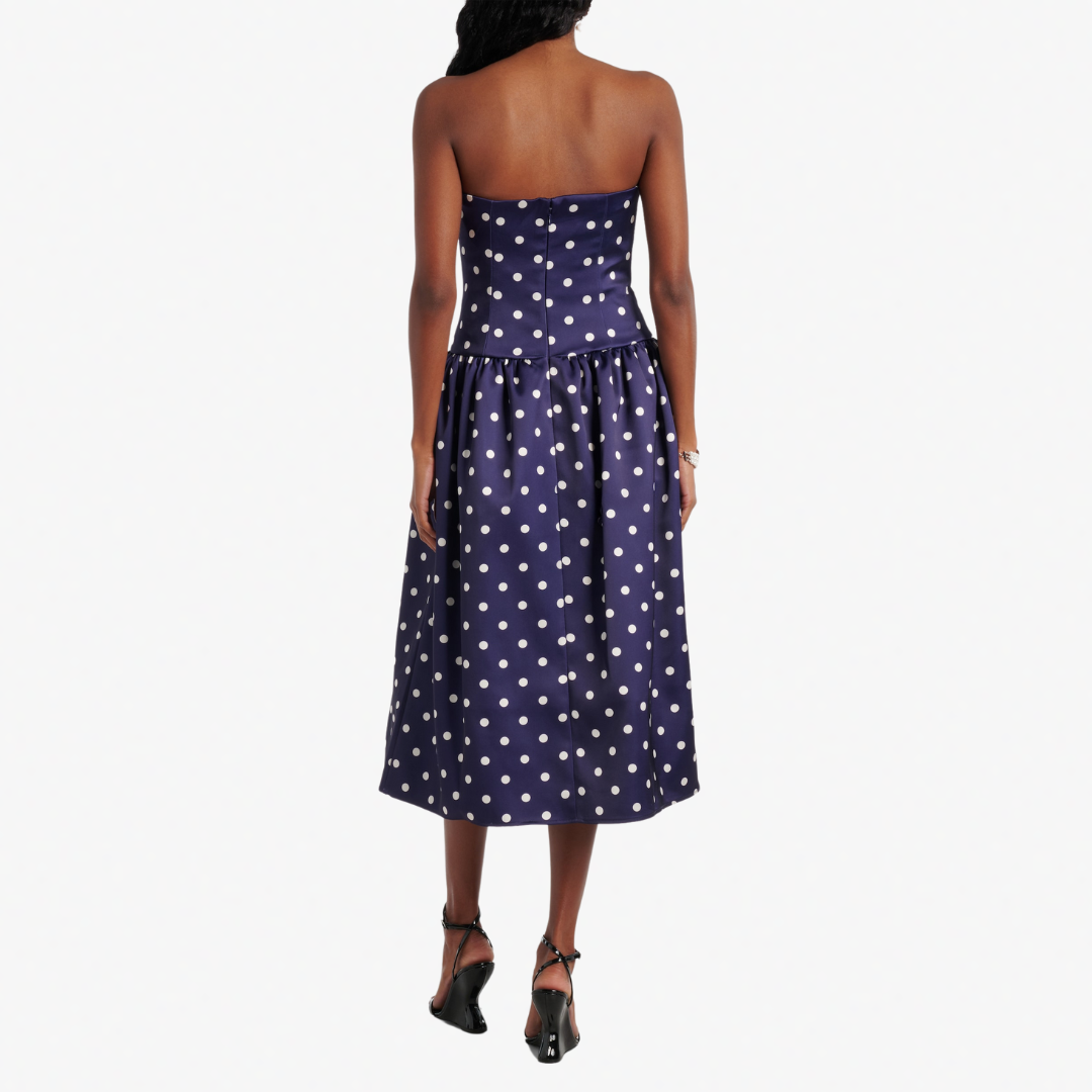 SELF PORTRAIT 092M POLKA DOT DRESS