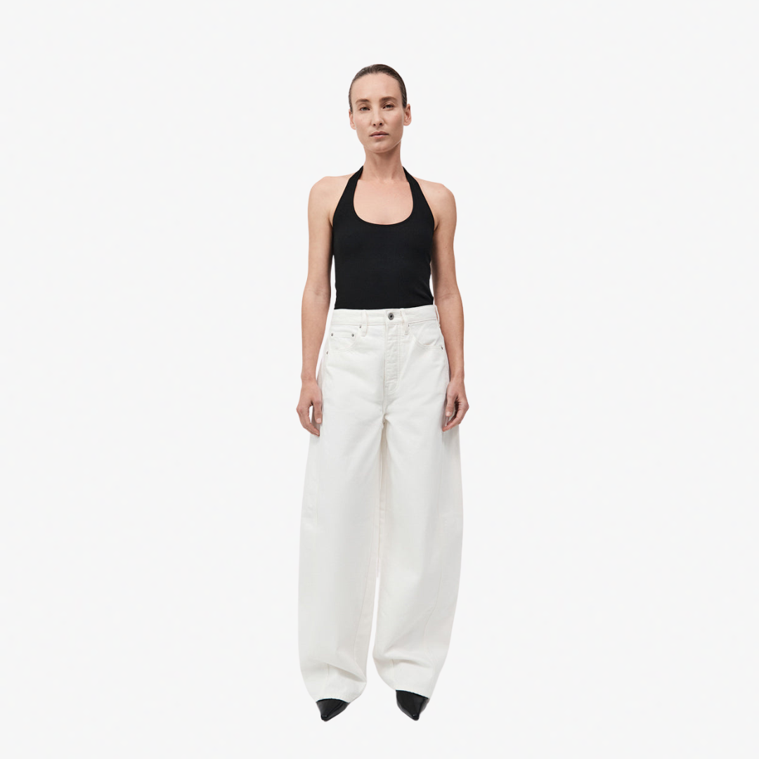 ST AGNI S25-209 RIB HALTER TOP