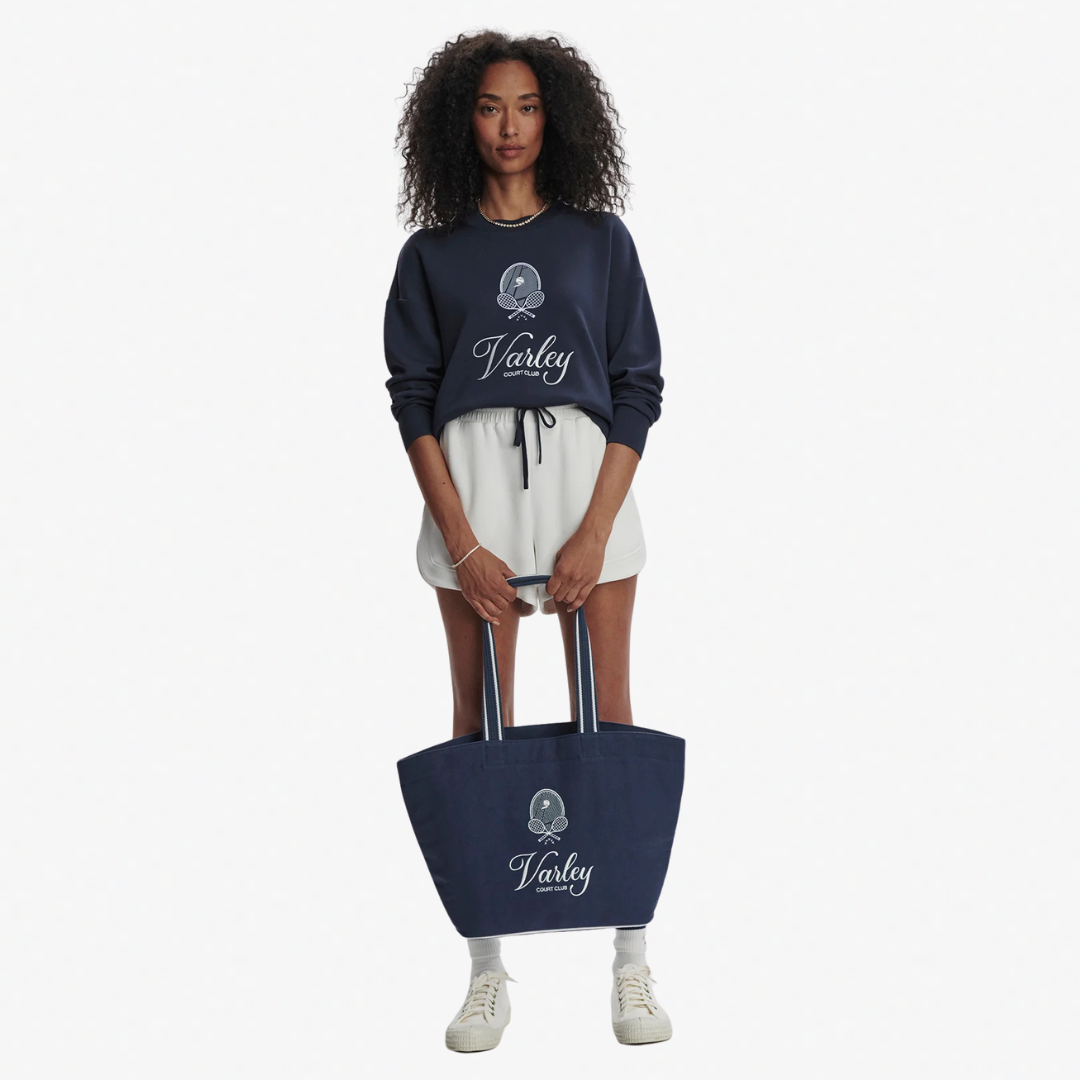 VARLEY ROBINSON CANVAS CLUB TOTE