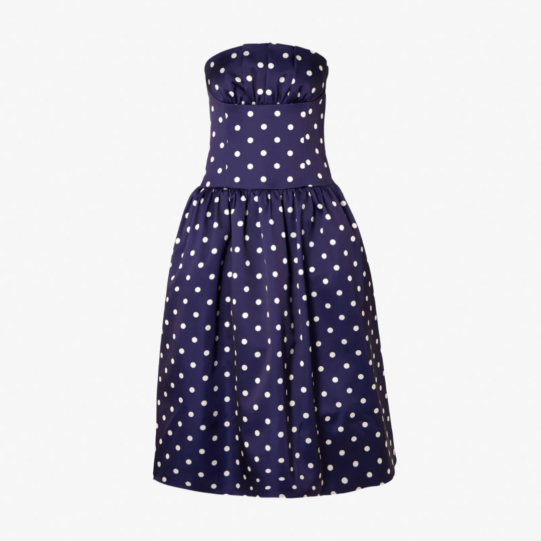 SELF PORTRAIT 092M POLKA DOT DRESS