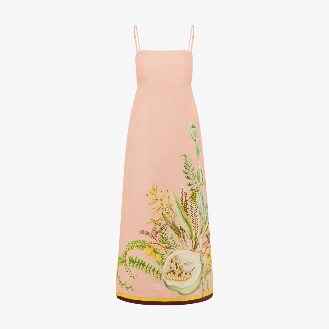 ALEMAIS PAPAYA SUNDRESS
