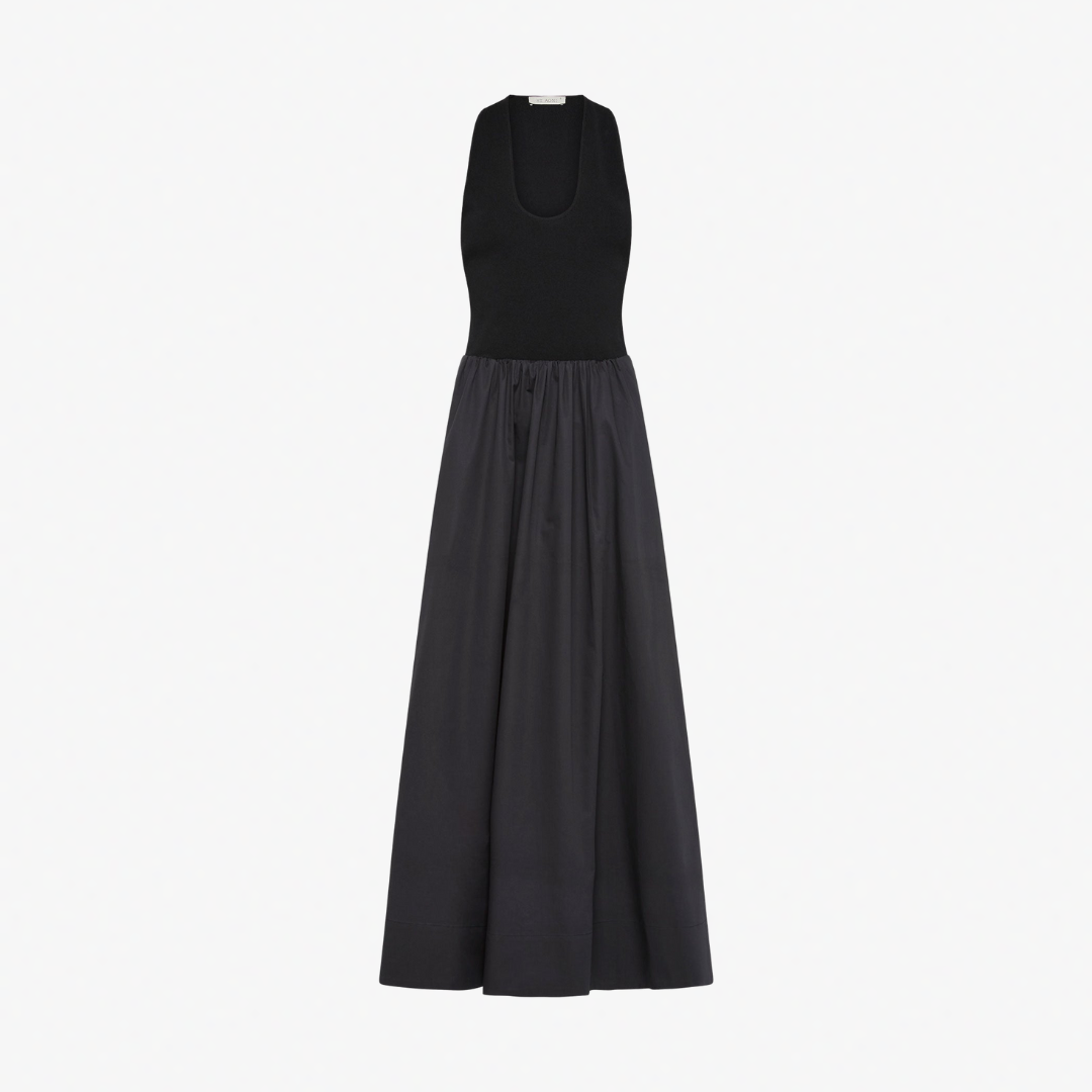 ST AGNI 912 PLUNGE NECK DRESS