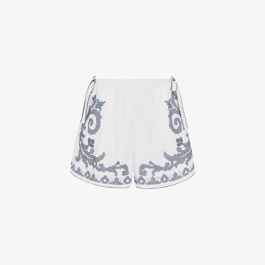 ALEMAIS HAZEL EMBROIDERED SHORT