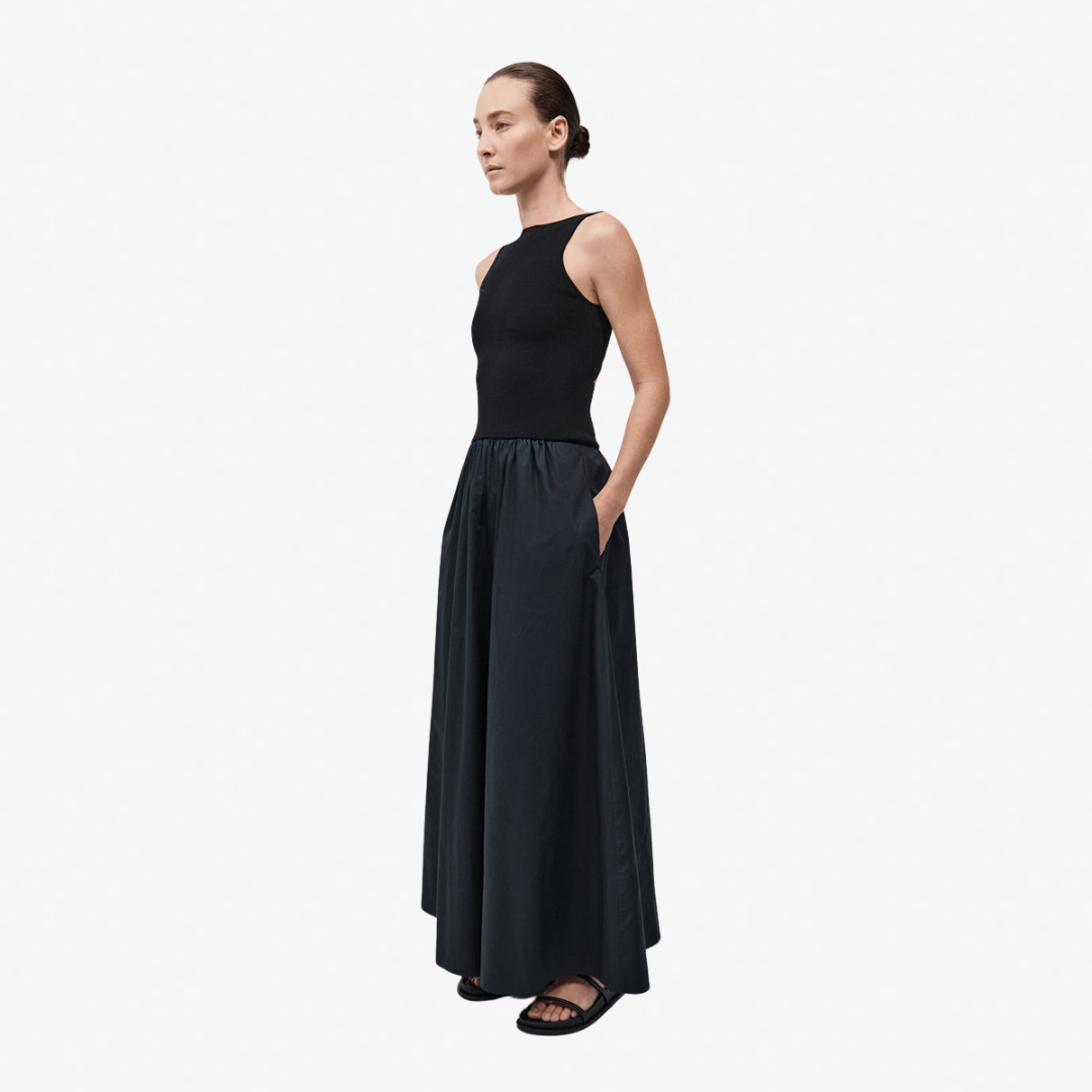 ST AGNI S25-921 BATEAU CUT OUT DRES