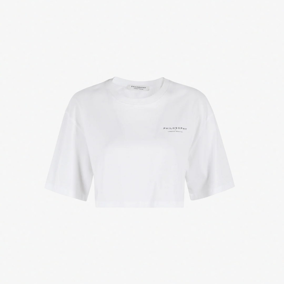 PHILOSOPHY CROP TEE 0744