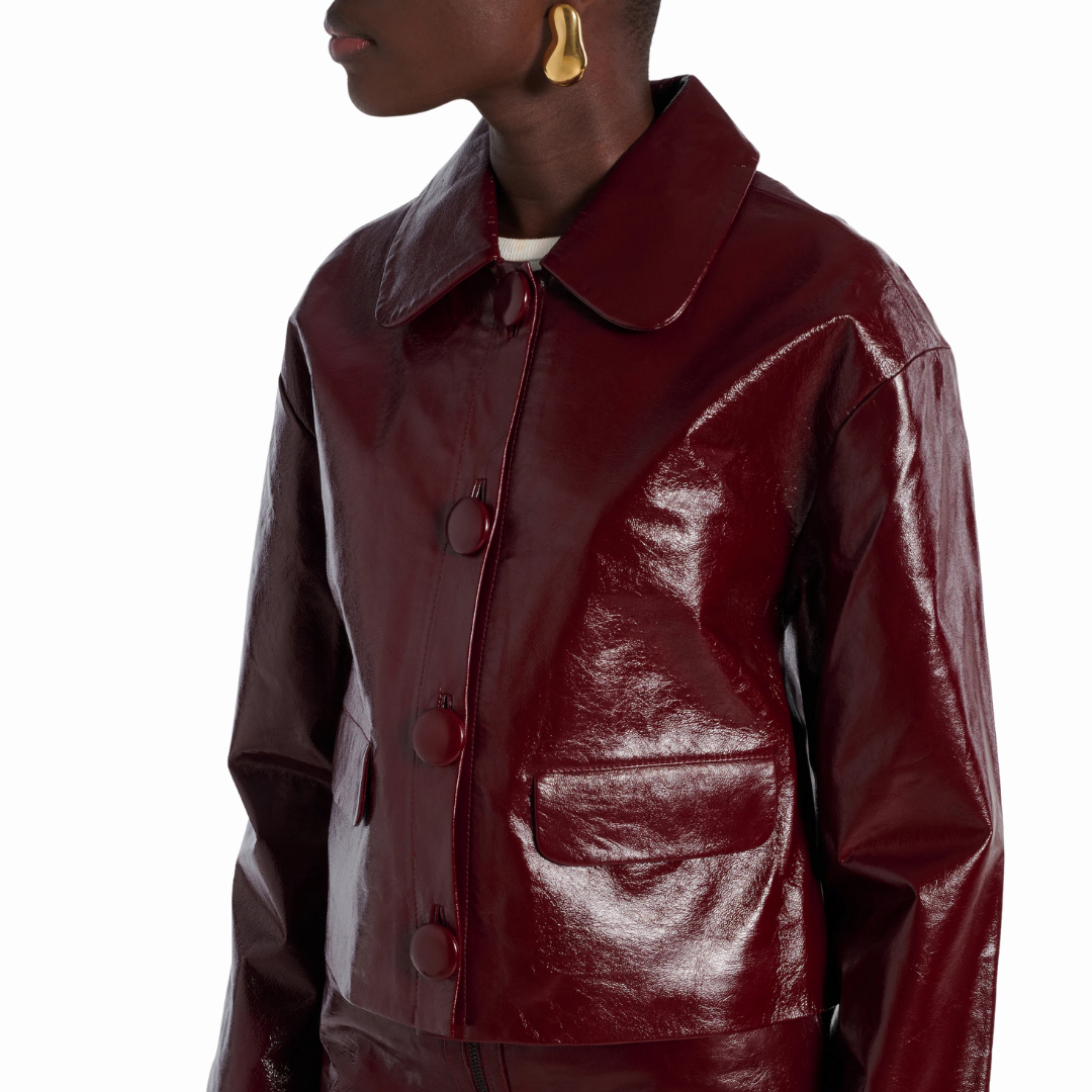 SELF PORTRAIT 091J LEATHER JACKET