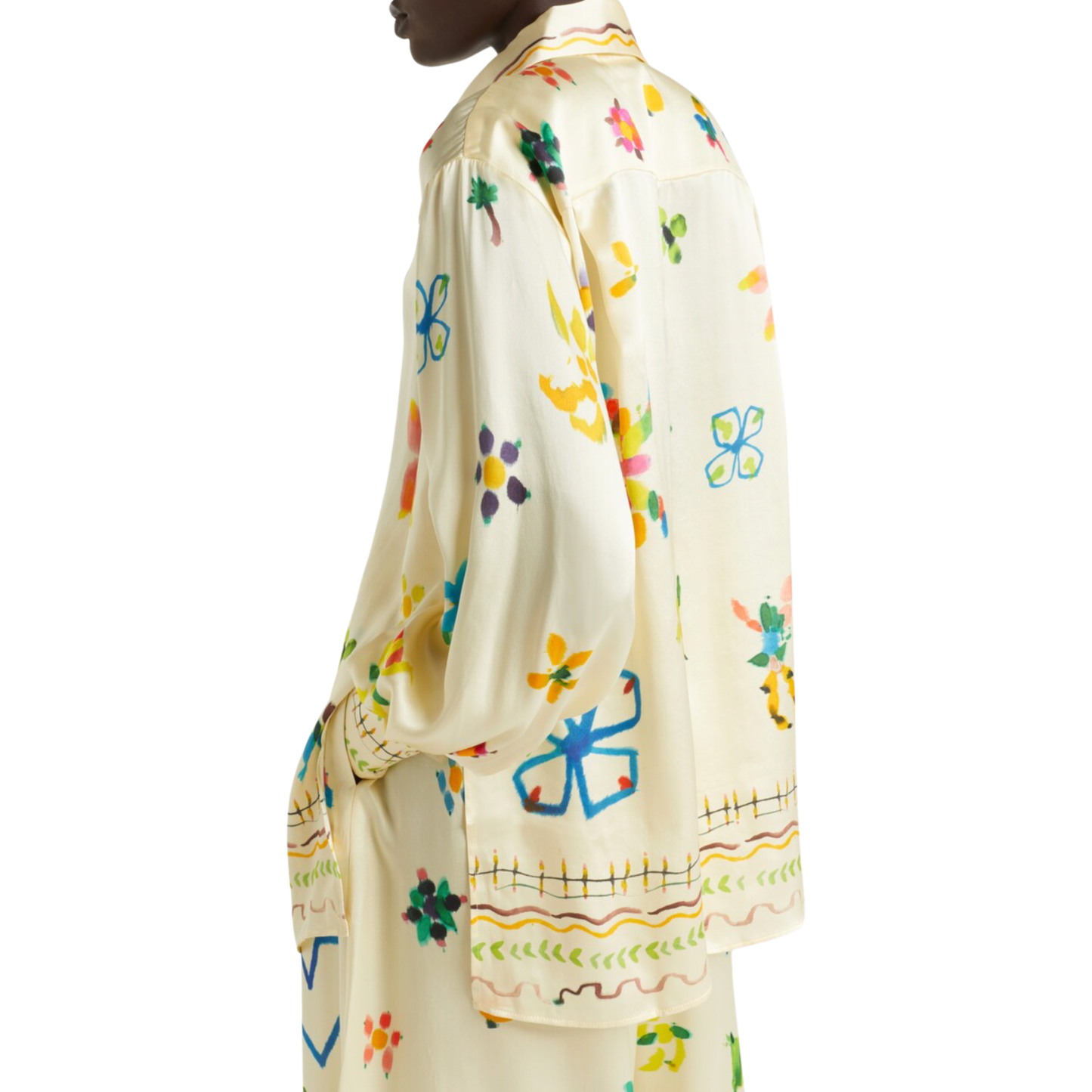 ALEMAIS SIDI SILK SHIRT