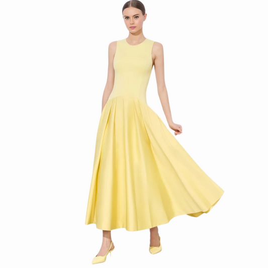 ALICE AND OLIVIA ADLEY MIDI DRESS